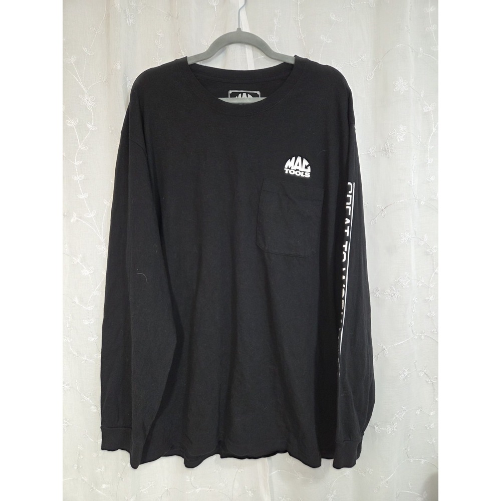 MAC Tools Black Long‎ Sleeve Pocket Cotton Shirt 3XL